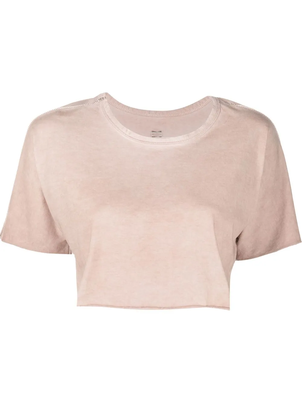 

Isaac Sellam Experience raw-hem crop top - Pink