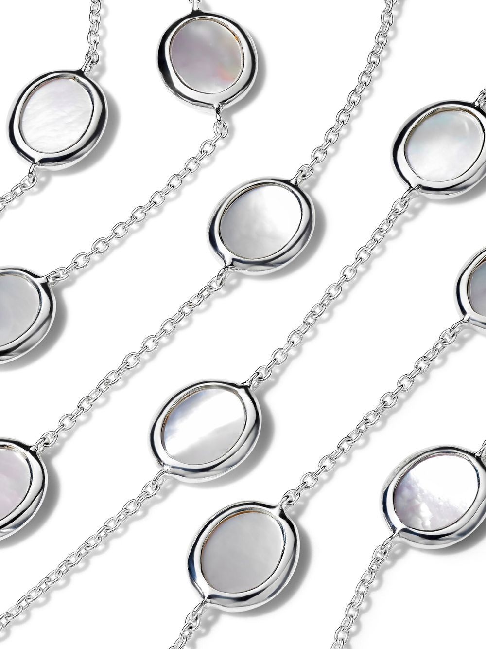 Shop Ippolita Pearl Chain-link Necklace In Silver