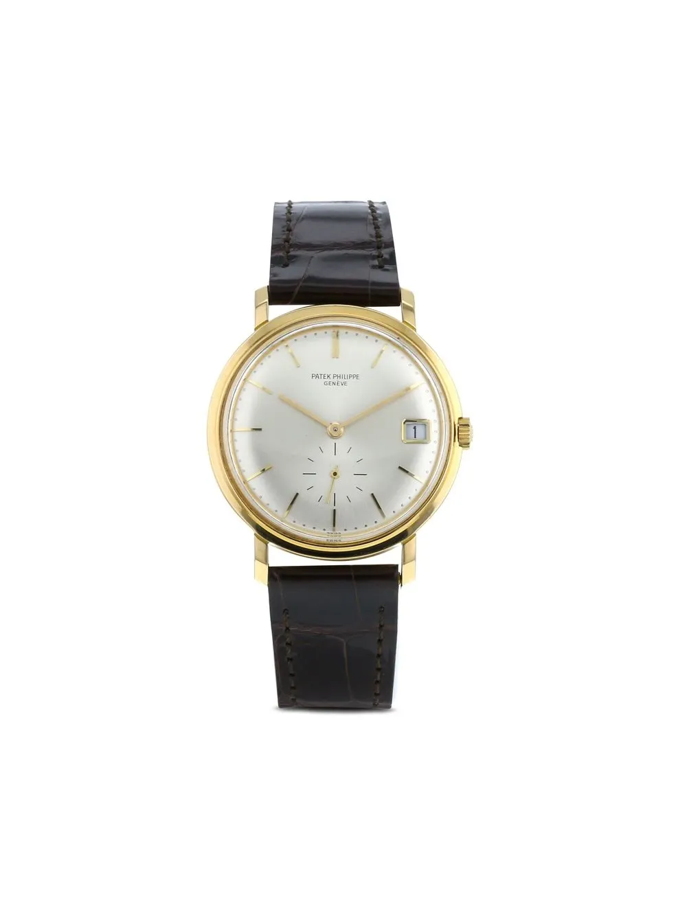 

Patek Philippe reloj Calatrava de 35mm 1974 pre-owned - Plateado