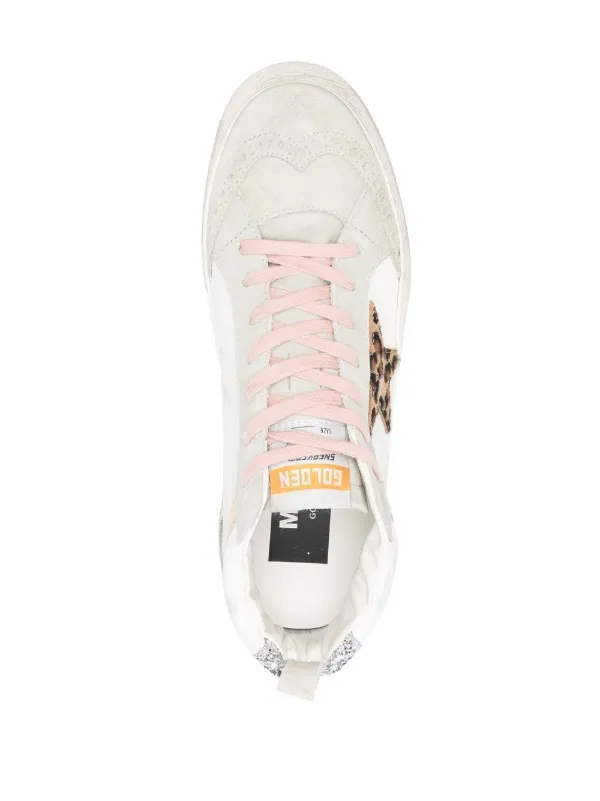 Golden Goose Mid-Star high-top Sneakers - Farfetch