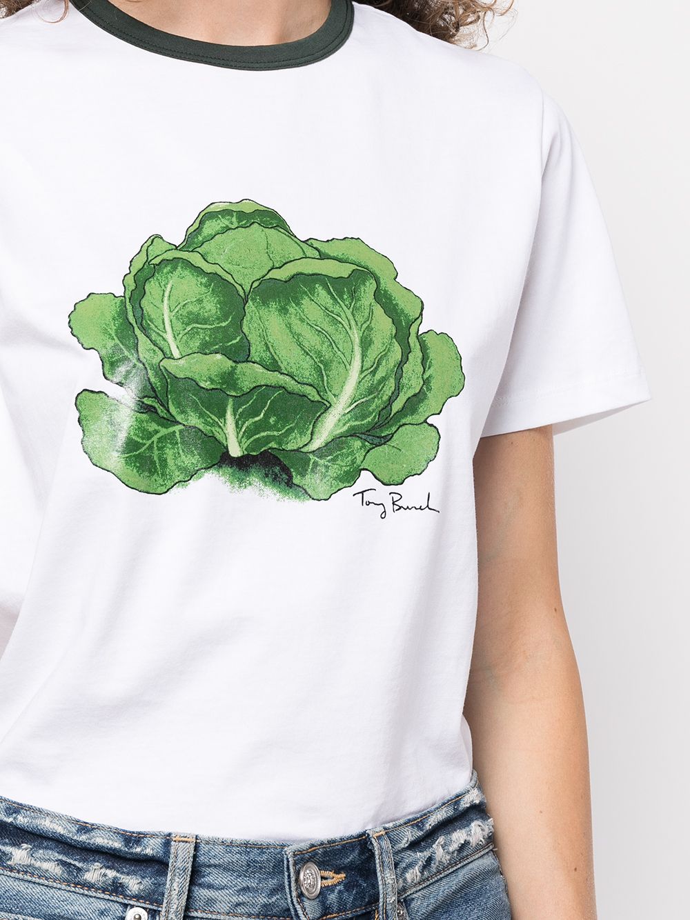 Tory Burch Lettuce Be Cotton T-shirt - Farfetch