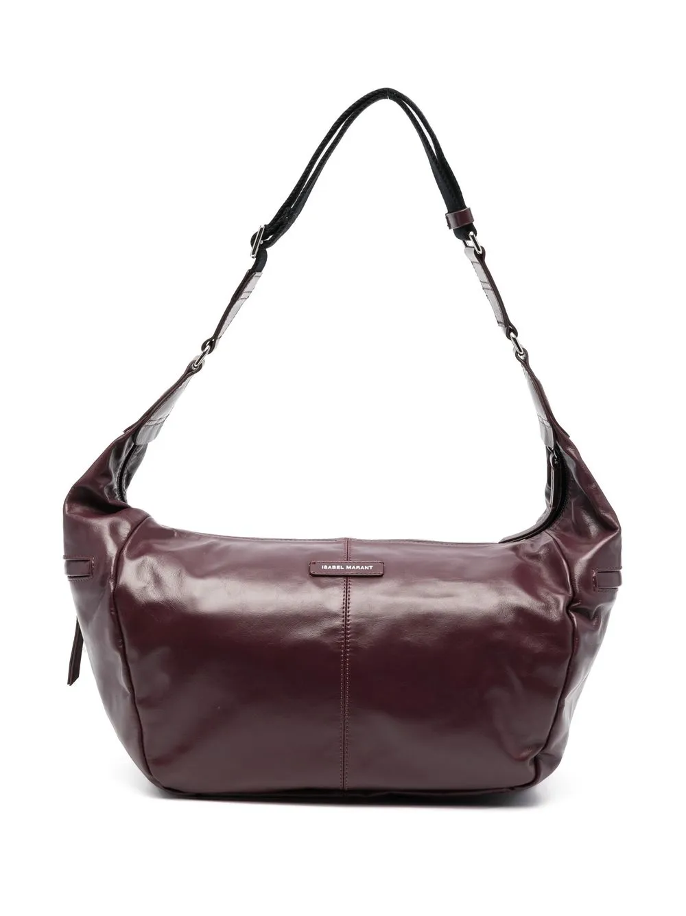 

Isabel Marant Étoile bolsa de hombro con aplique del logo - Rojo