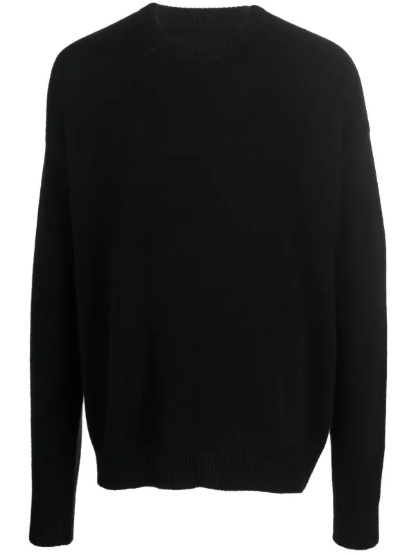 Jil Sander クルーネック カシミアセーター | ブラック | FARFETCH JP