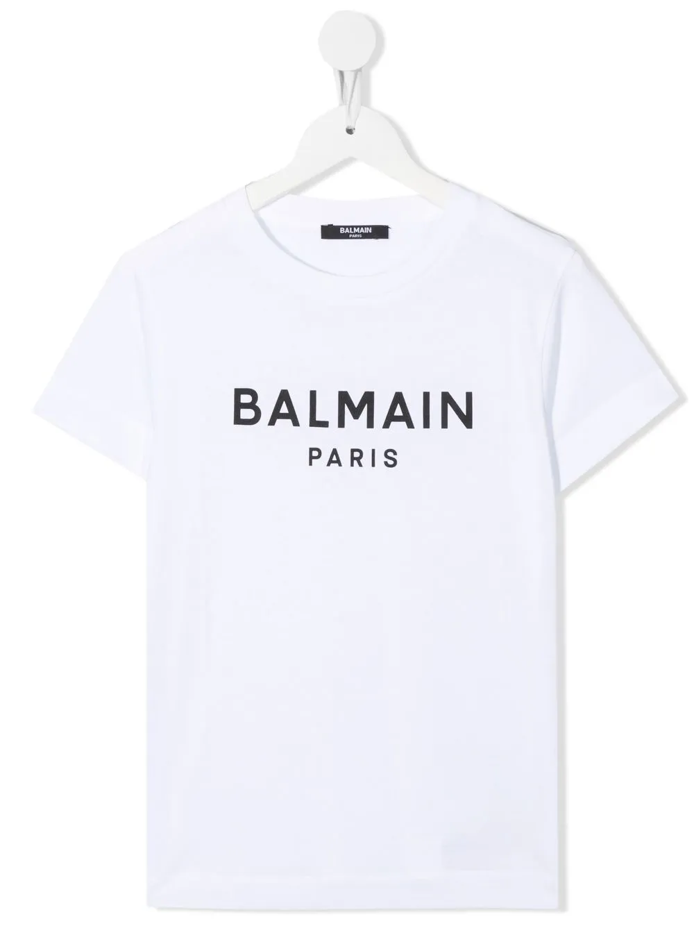 

Balmain Kids logo-print short-sleeved T-shirt - White