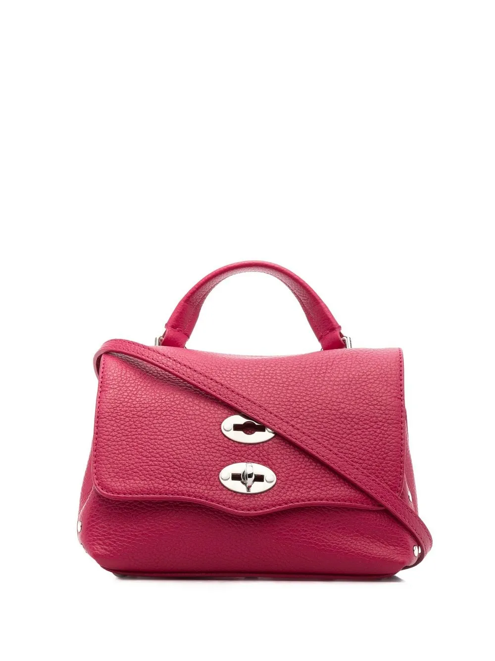 

Zanellato grained-leather tote bag - Pink