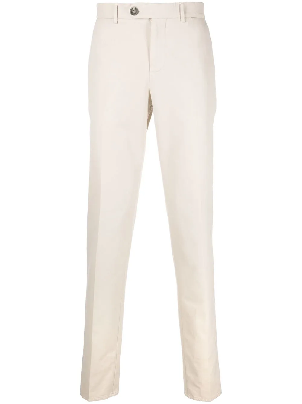 

Brunello Cucinelli pantalones chinos de tiro medio - Neutro