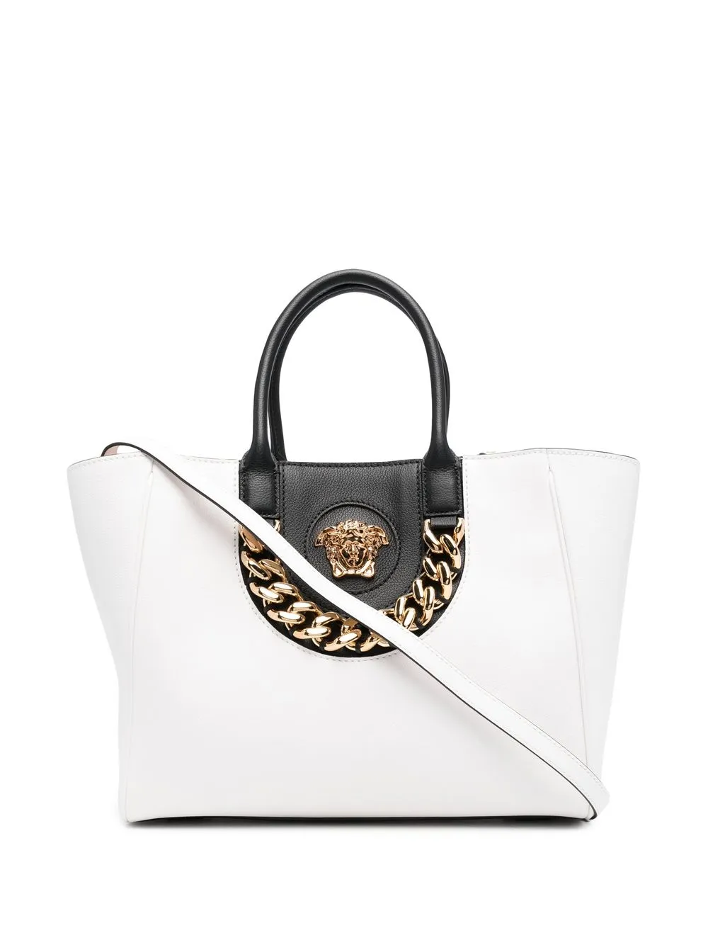 

Versace tote La Medusa grande - Blanco