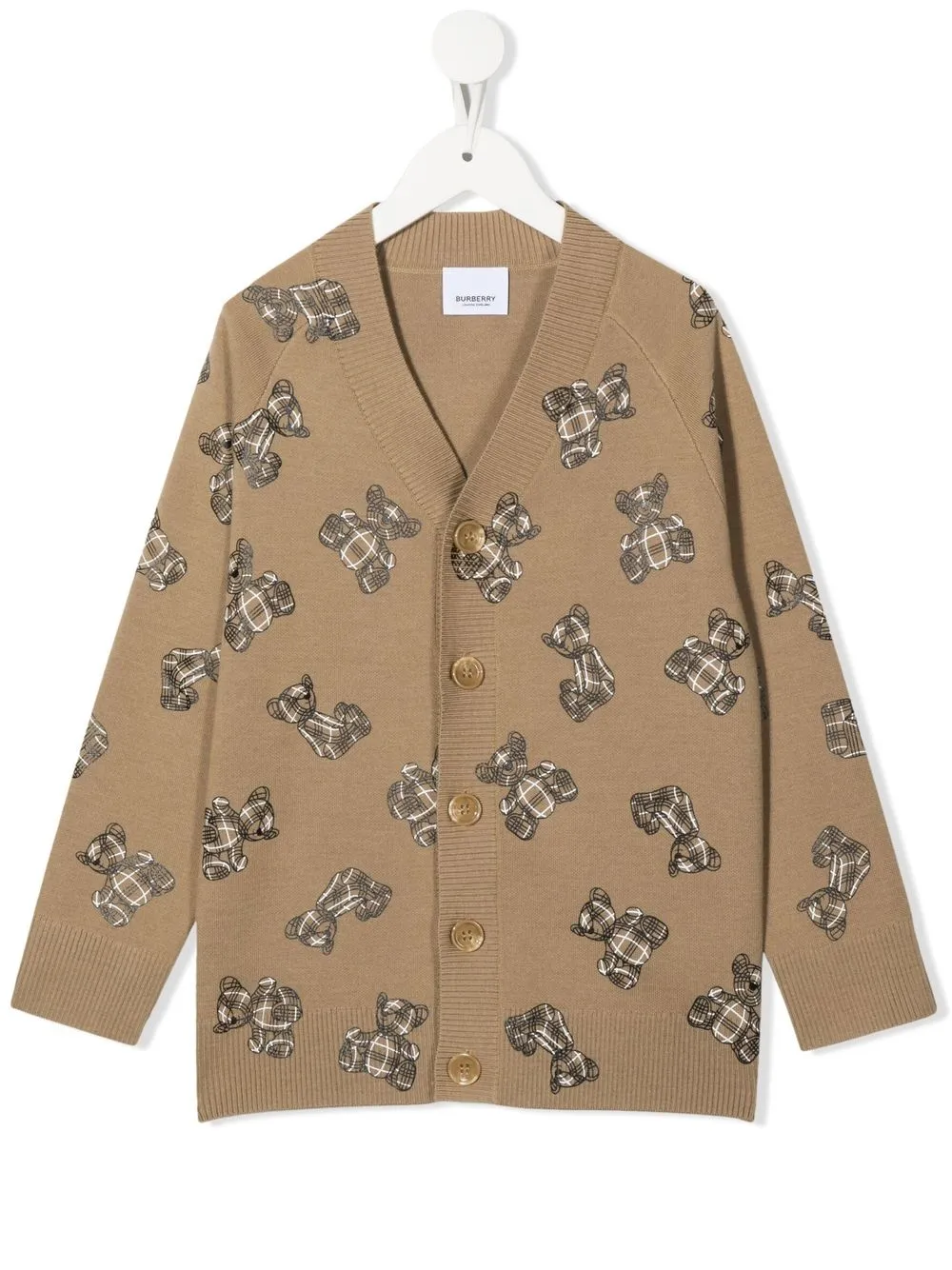 Burberry print cheap cardigan