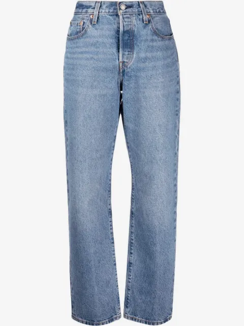 Levi's jean droit à taille haute