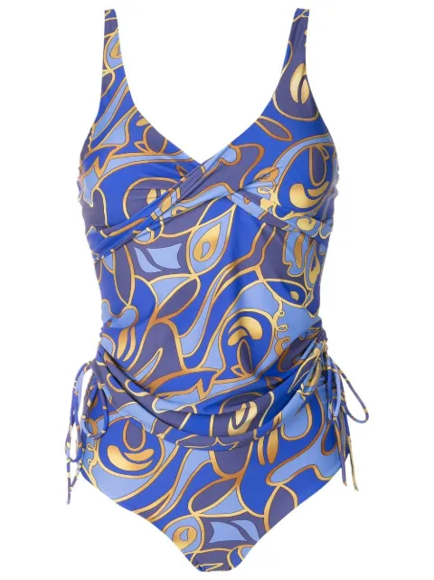 Lygia & Nanny traje de baño con estampado gráfico