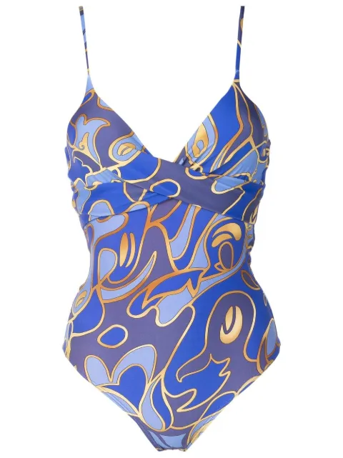 Lygia & Nanny graphic-print swimsuit 
