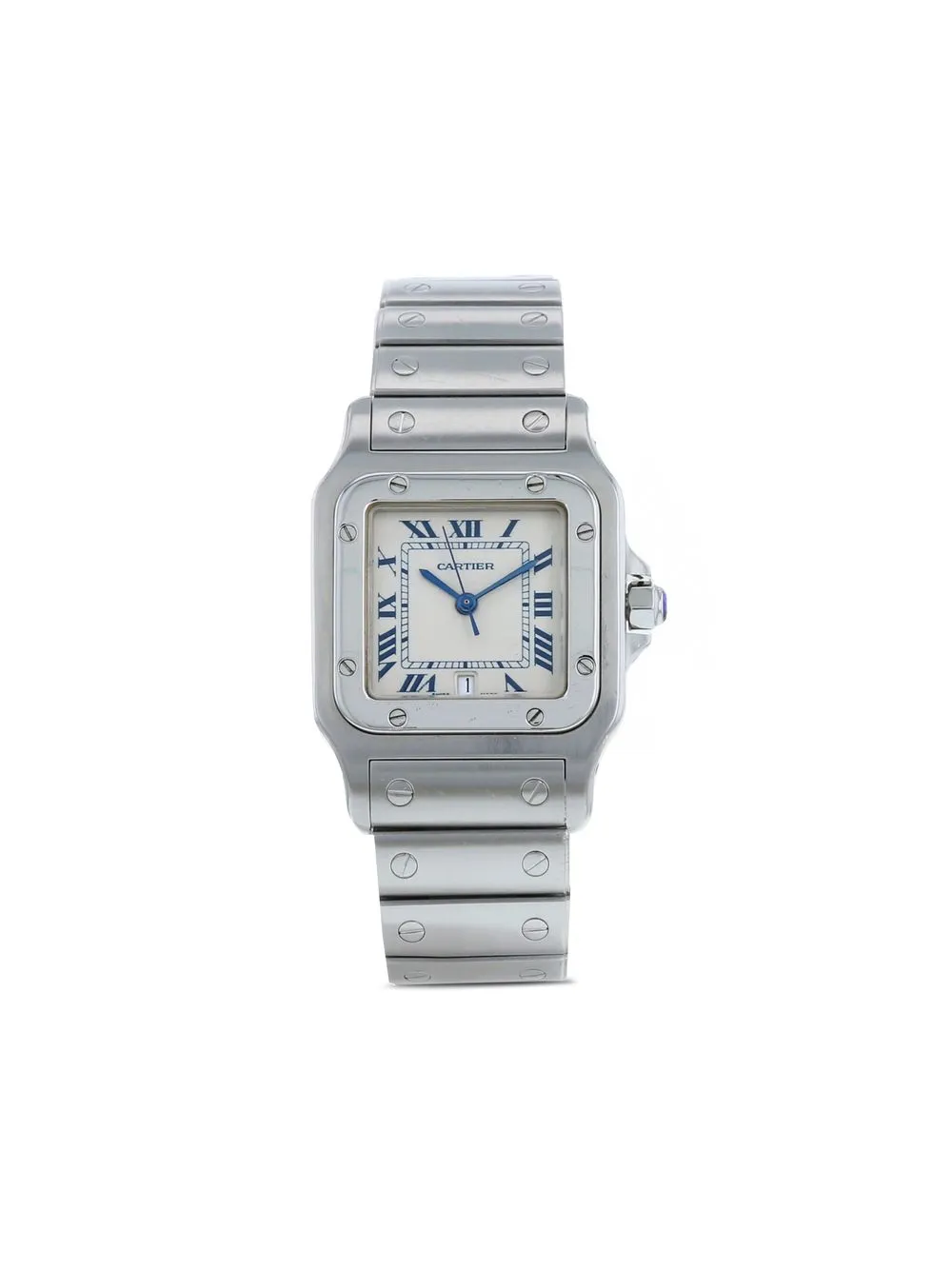 

Cartier 1990 pre-owned Santos Galbée 29mm - White