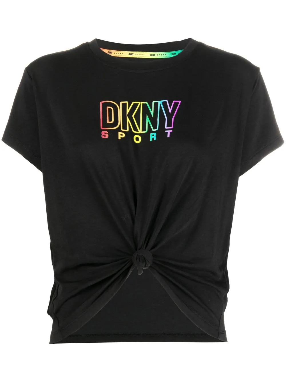 

DKNY logo-print T-shirt - Black