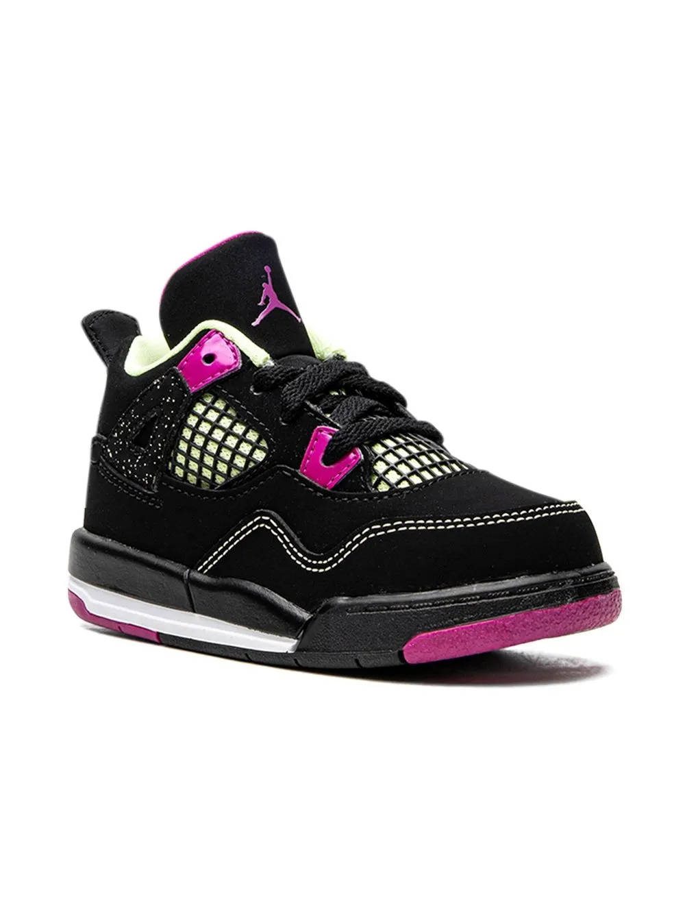 

Jordan Kids tenis Air Jordan 4 Retro - Negro