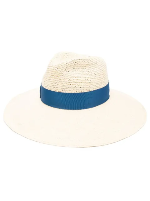 Borsalino sombrero con visera plana