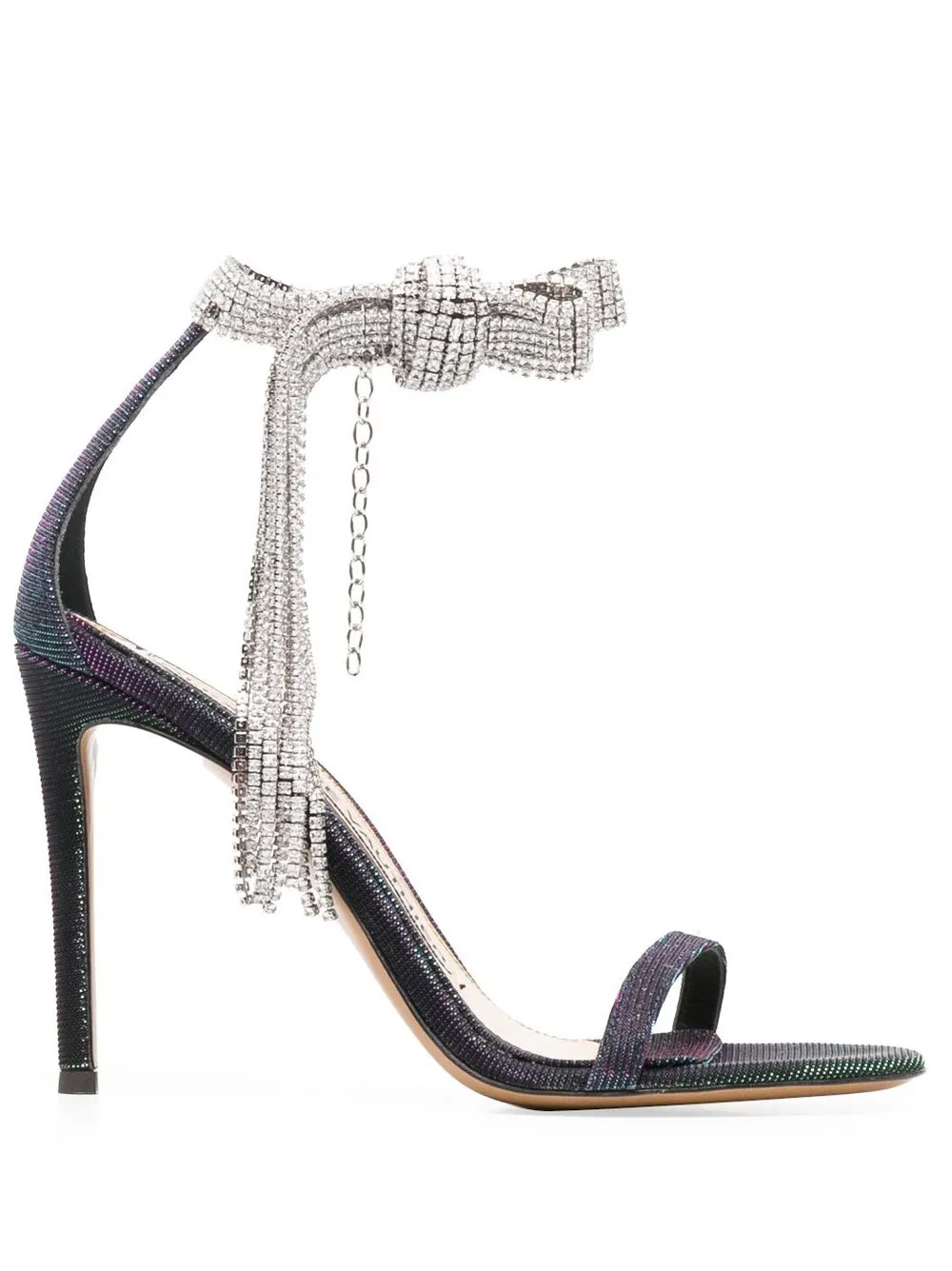 

Alexandre Vauthier sandalias con detalles - Morado