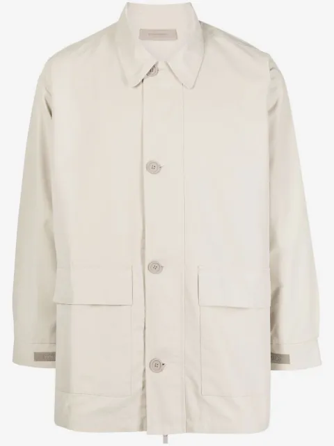FEAR OF GOD ESSENTIALS куртка-рубашка с карманами