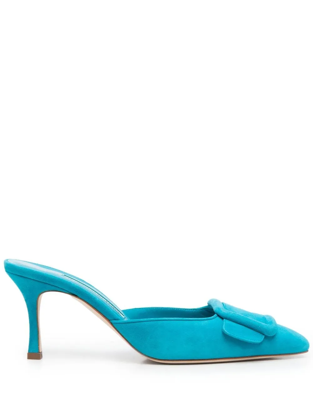 

Manolo Blahnik mules Maysale con hebilla - Azul