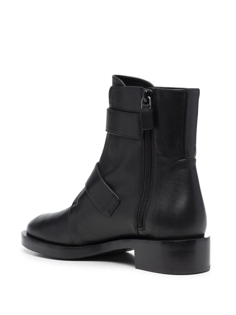 stuart weitzman embellished leather ankle boots