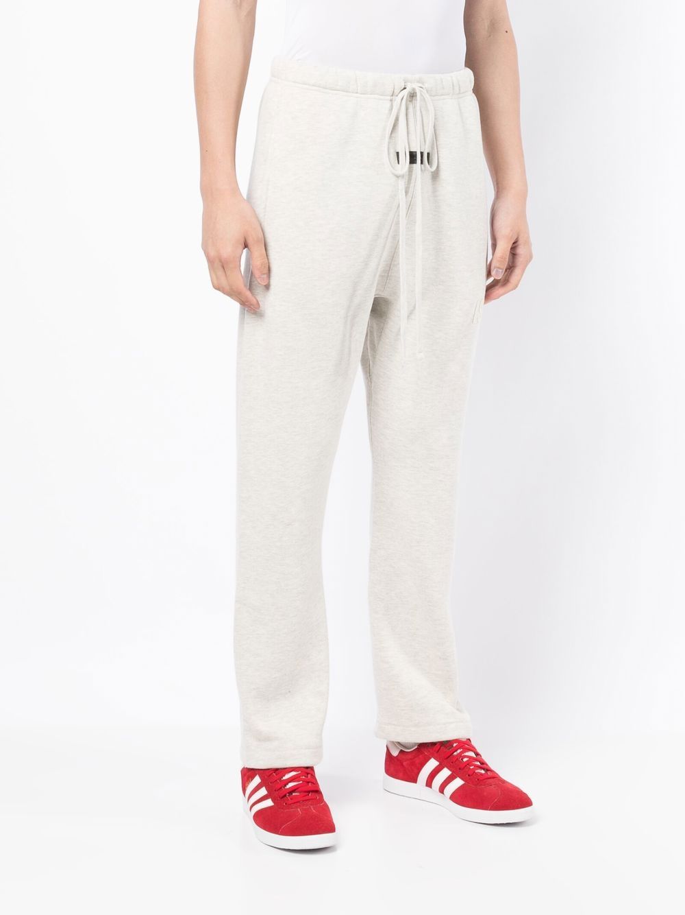 fear of god red track pants