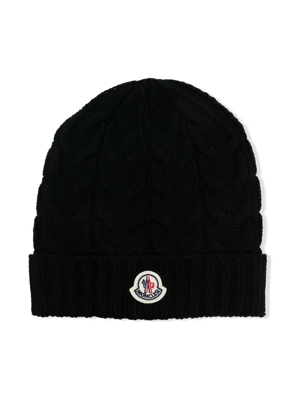 knitted beanie hat | Moncler Enfant 
