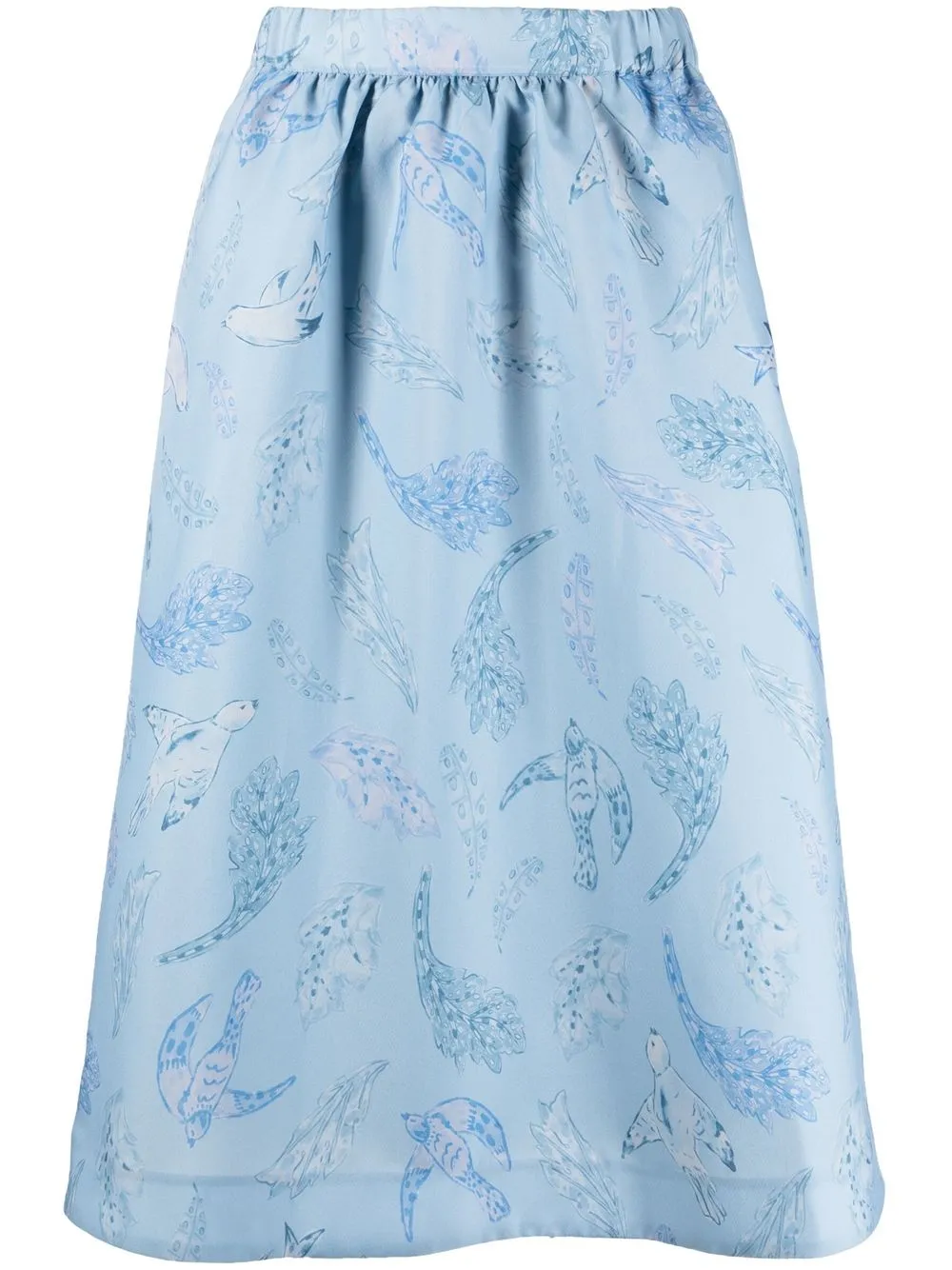 

Baum Und Pferdgarten falda midi acampanada - Azul