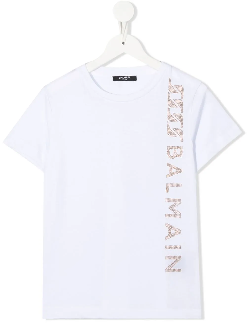 

Balmain Kids logo-print short-sleeved T-shirt - White