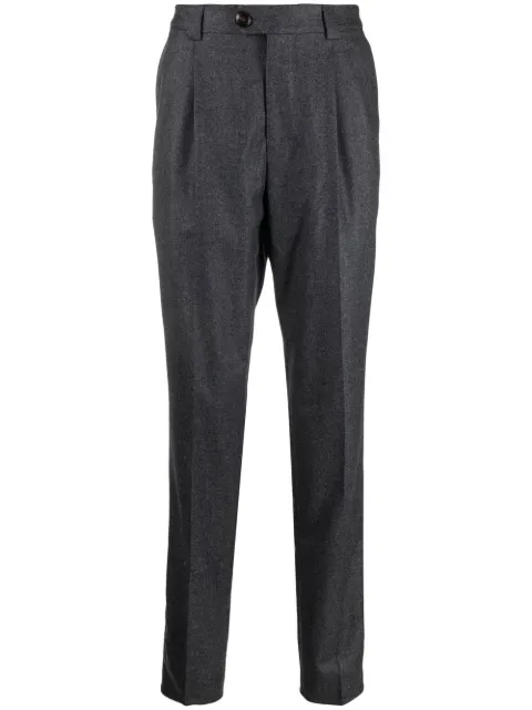 Brunello Cucinelli pleat detail tailored trousers