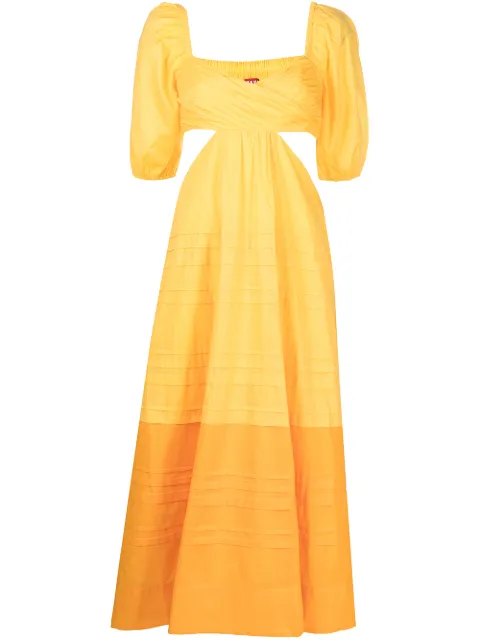 STAUD vestido midi Carina