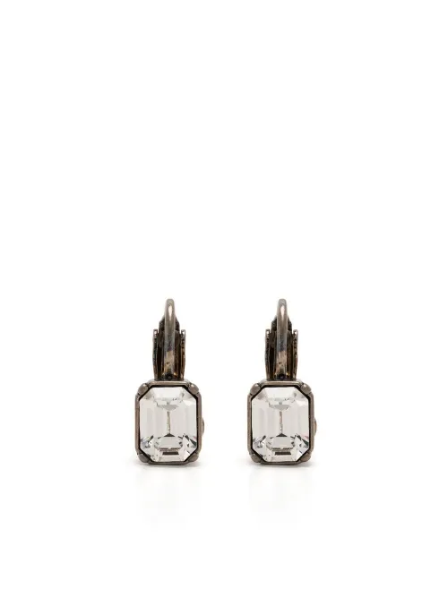 Boucles d'oreilles Ibra serties de cristal - DSQUARED2 - Modalova