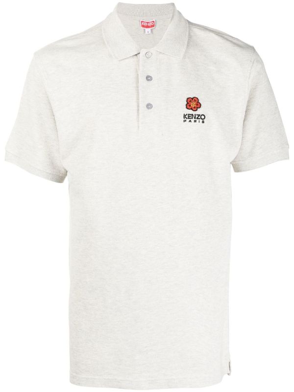 gezantschap Interactie hebzuchtig Kenzo Boke Flower logo-embroidered Polo Shirt - Farfetch