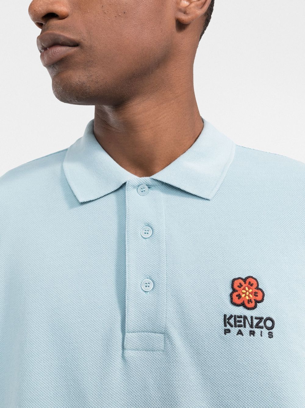 Cobertizo consultor Ver insectos Kenzo Polo Con Logo Bordado - Farfetch