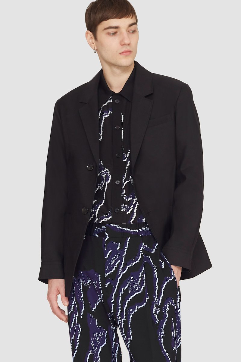 Unconstructed Blazer-black #0 Unconstructed Blazer, null- 4