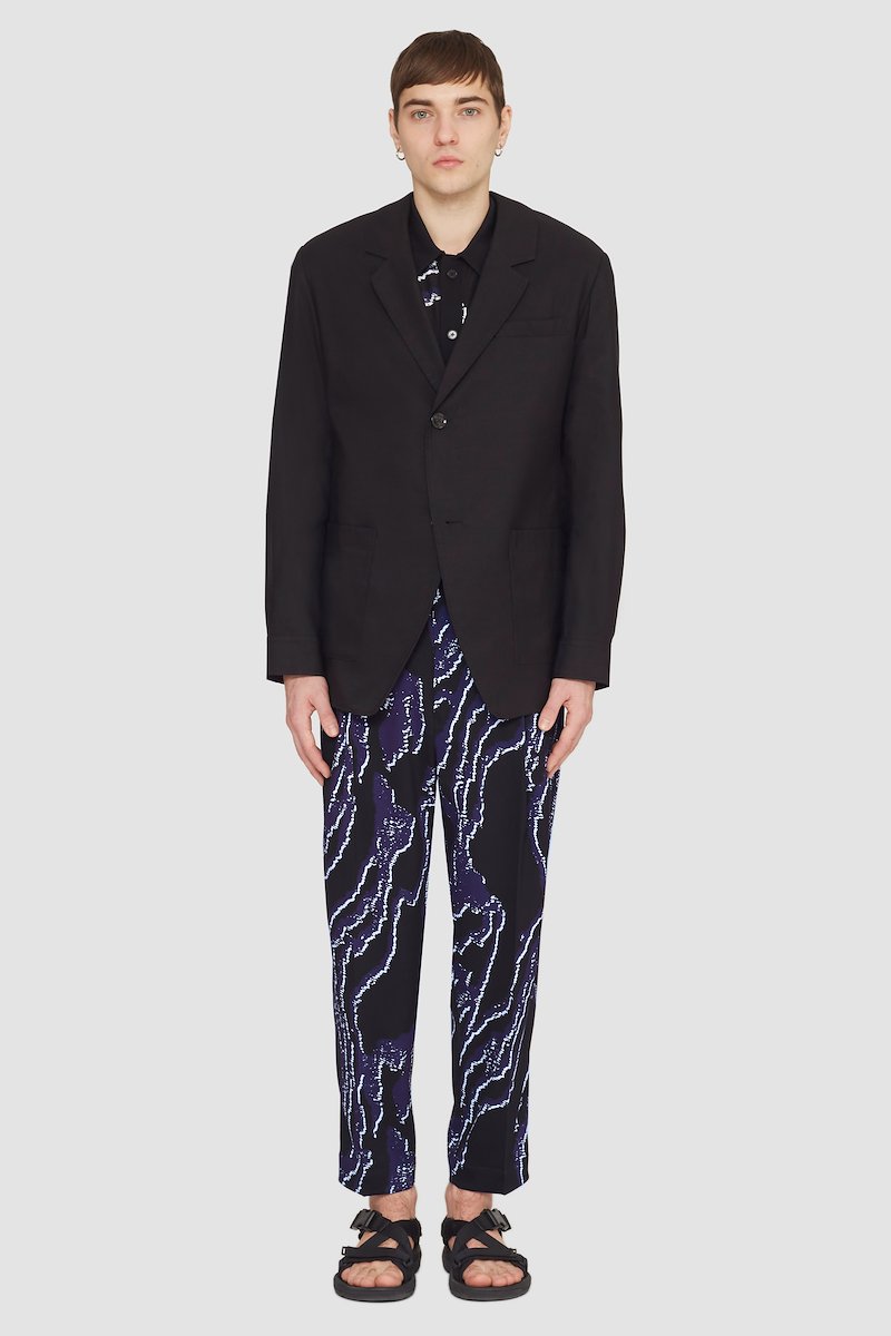 Unconstructed Blazer-black #1 Unconstructed Blazer, null- 1
