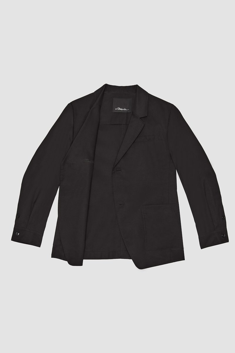 Unconstructed Blazer-black #0 Unconstructed Blazer, null- 6