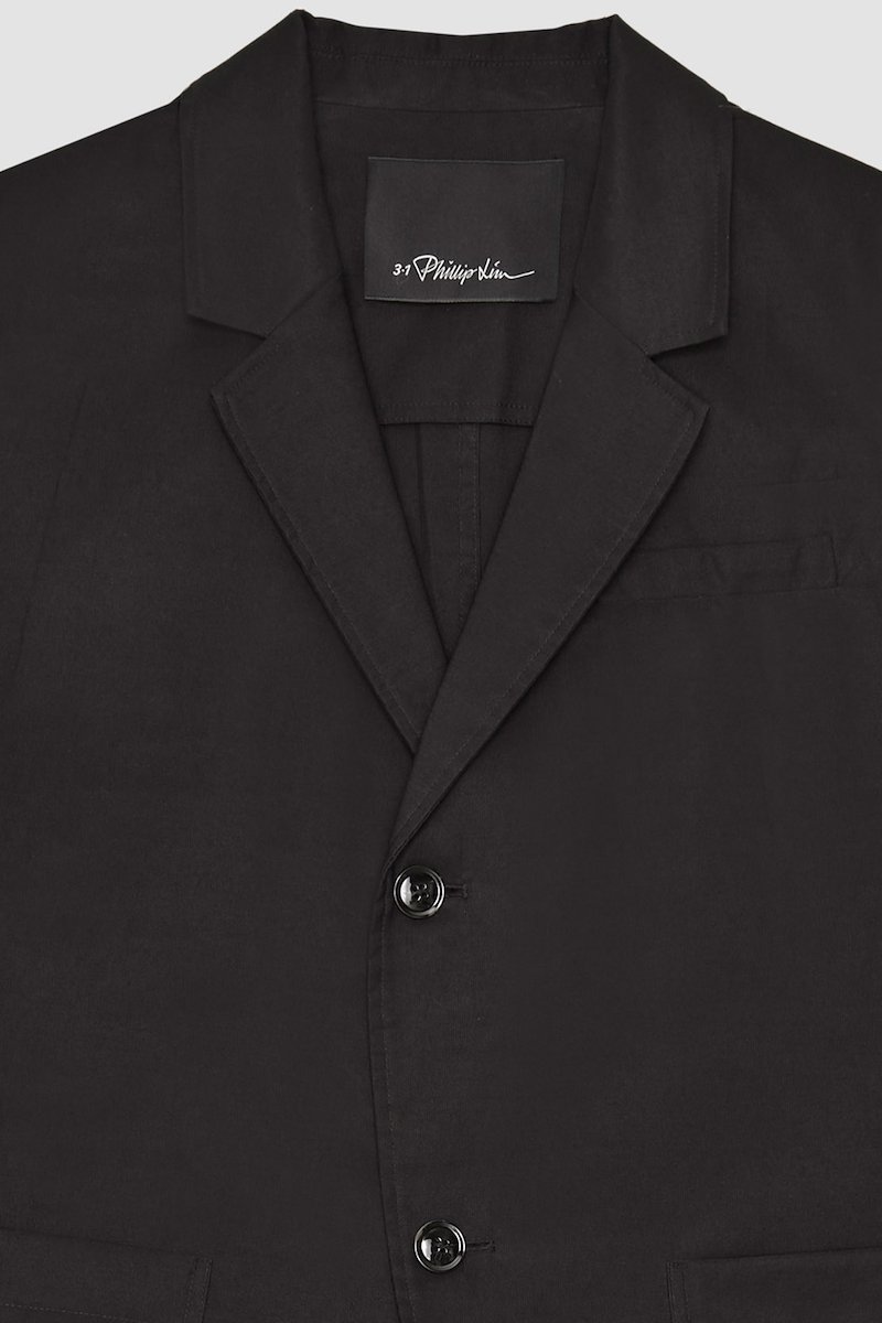 Unconstructed Blazer-black #0 Unconstructed Blazer, null- 8