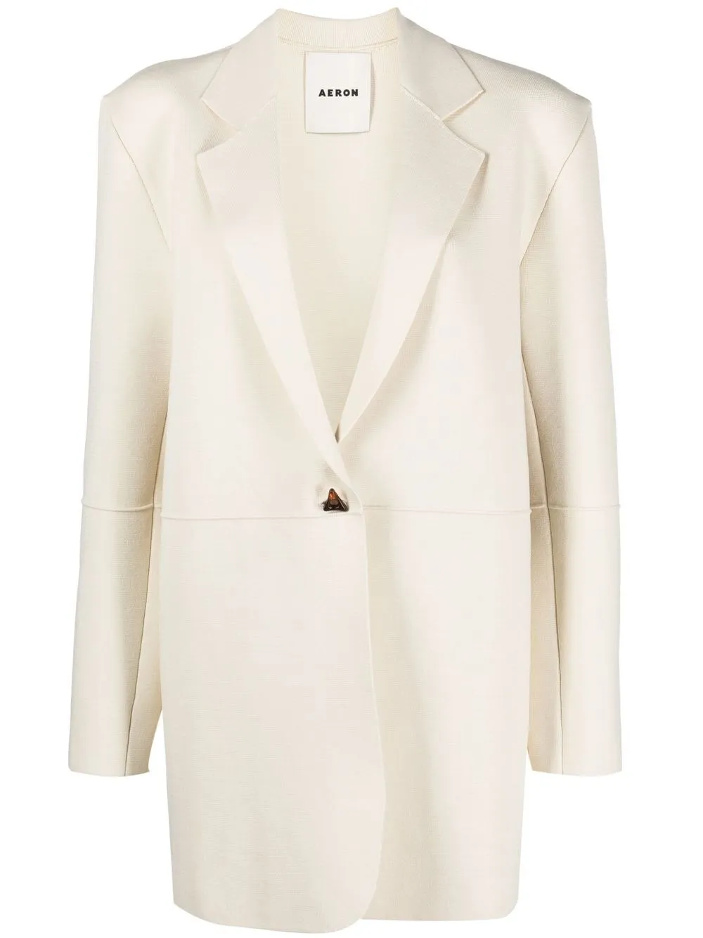 

AERON Mercedes knitted blazer - Neutrals