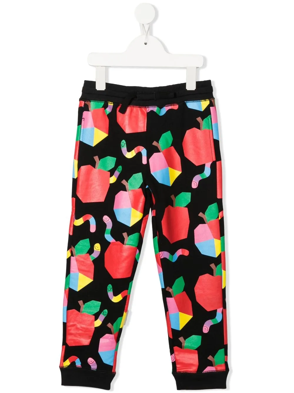 

Stella McCartney Kids leggins con estampado gráfico - Negro