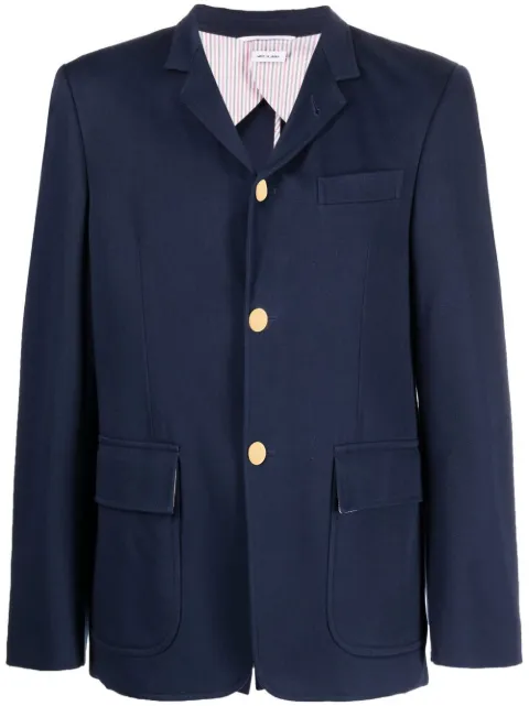 Thom Browne RWB-stripe tailored blazer
