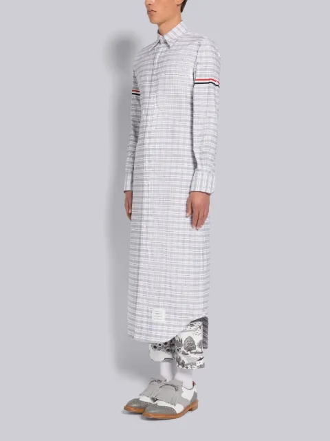 スマートフォン/携帯電話 スマートフォン本体 MADRAS COTTON STRAIGHT FIT SHIRT | Thom Browne Official