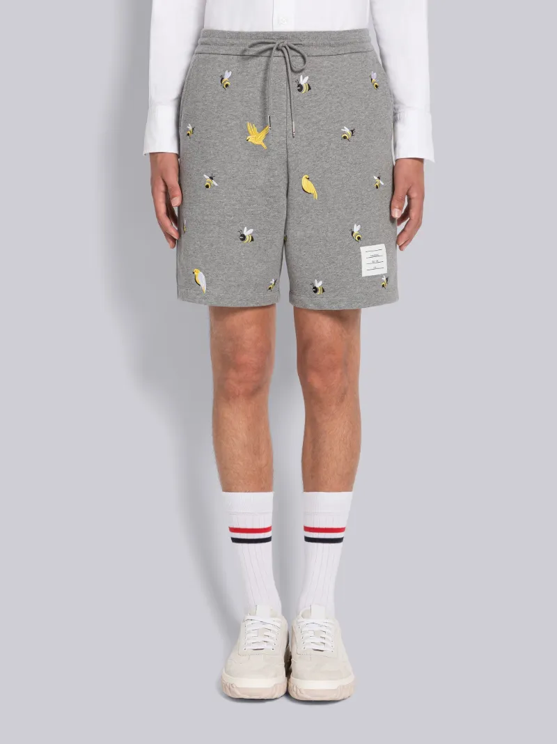 THOM BROWNE 4bar 定番 スウェット ハーフパンツ グレー 2 M 【在庫