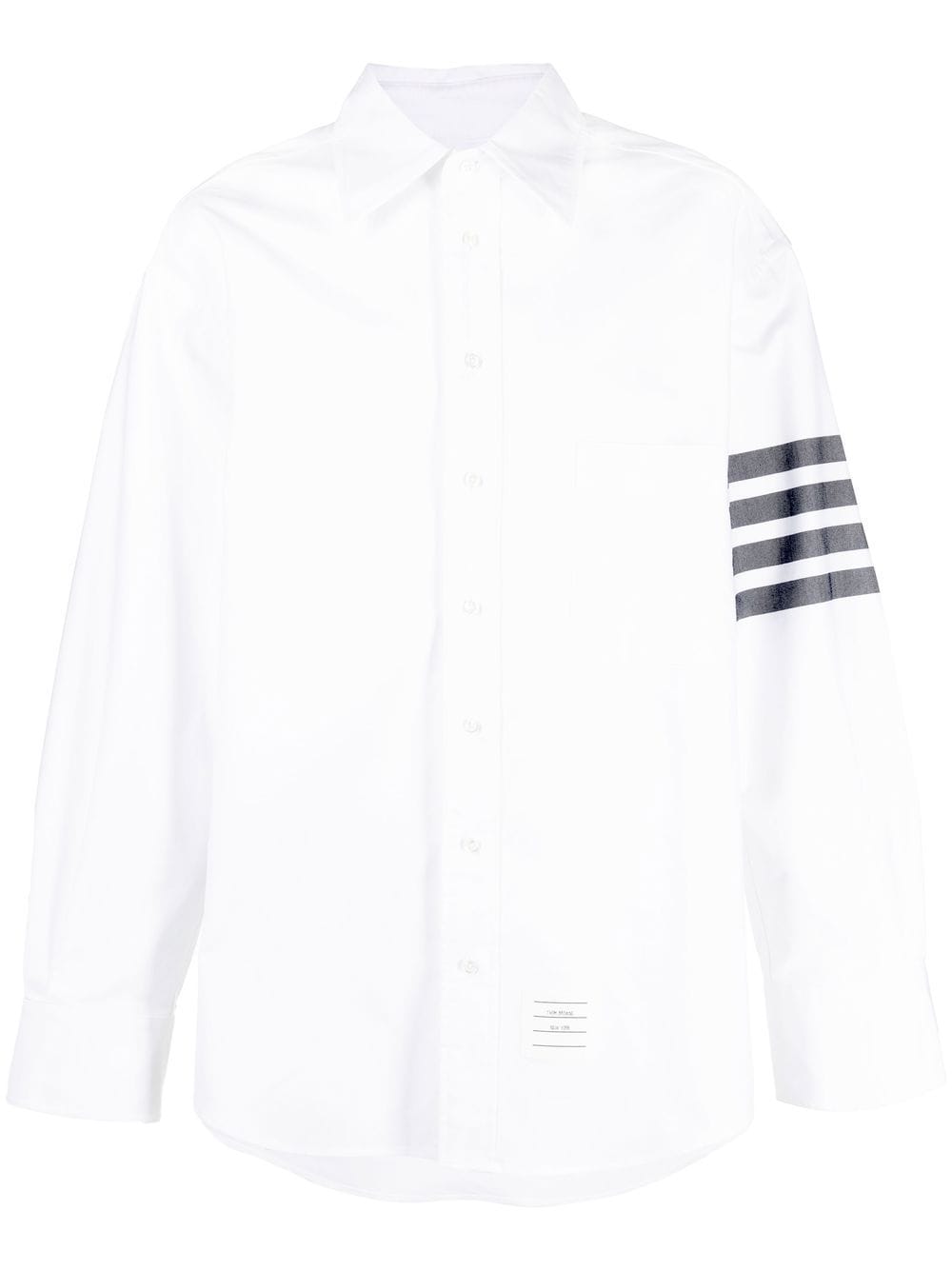 Thom Browne 4-Bar Stripe Shirt - Farfetch