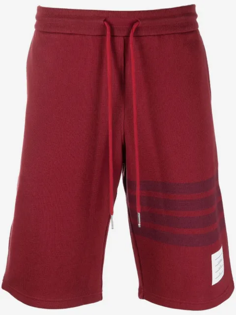 Thom Browne شورت بخطوط ملونة