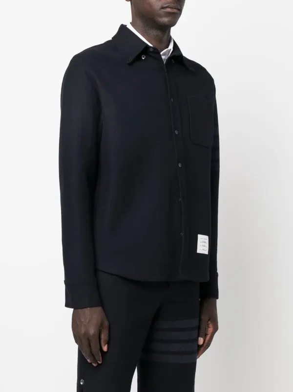 Thom Browne ロングスリーブ シャツ | ブルー | FARFETCH JP