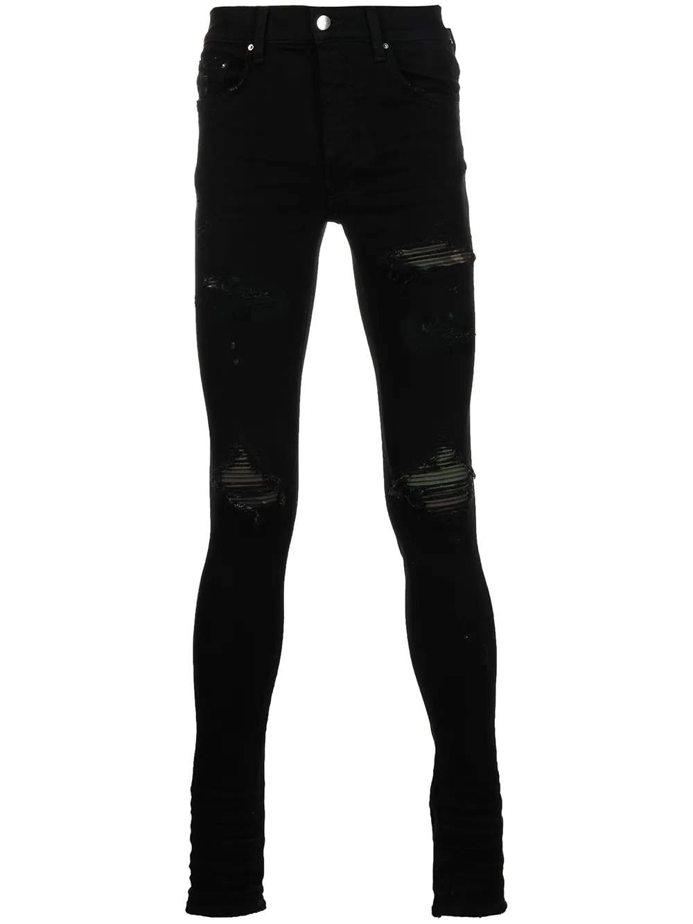 

AMIRI ripped-detail denim jeans - Black