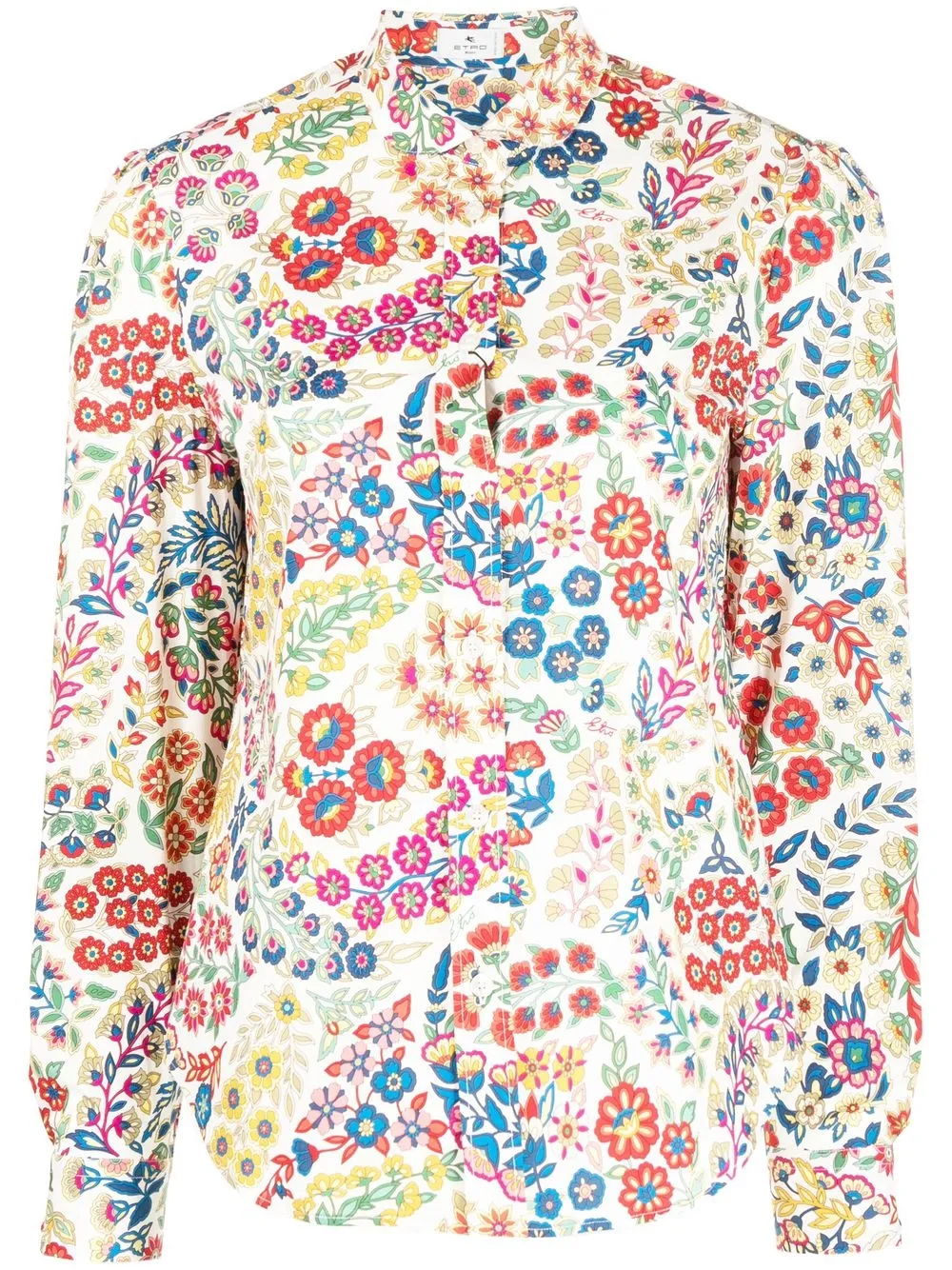 

ETRO paisley-print long-sleeved shirt - White