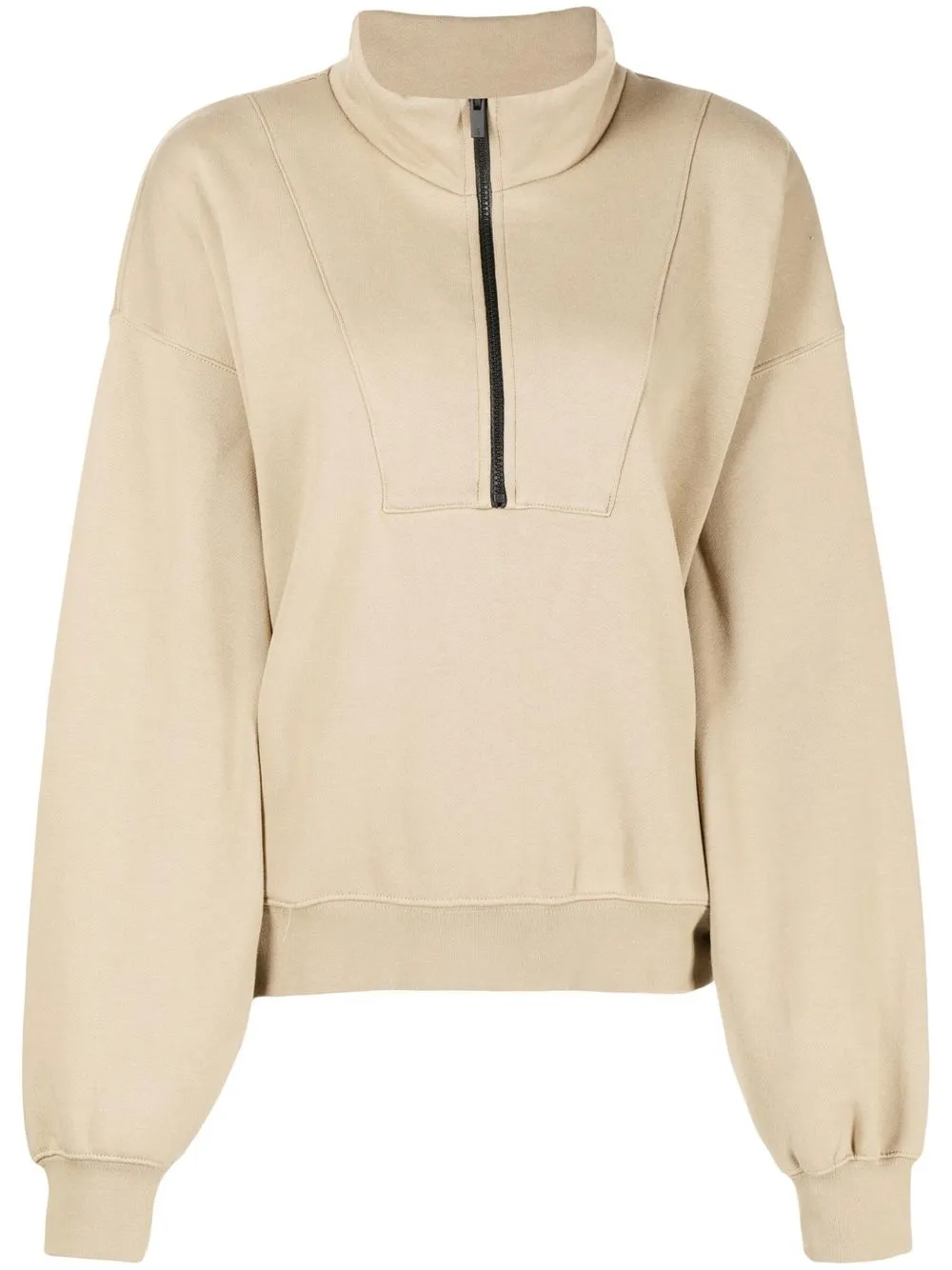 

FEAR OF GOD ESSENTIALS sudadera oversize con cierre - Marrón