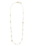 Ferragamo Gancini-charm rolo-chain necklace - Gold