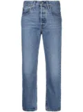 Levi's 501® cropped straight-leg jeans - Blue