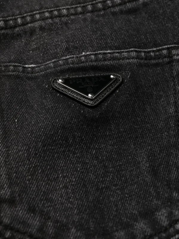 Prada low-rise Flared Leg Jeans - Farfetch